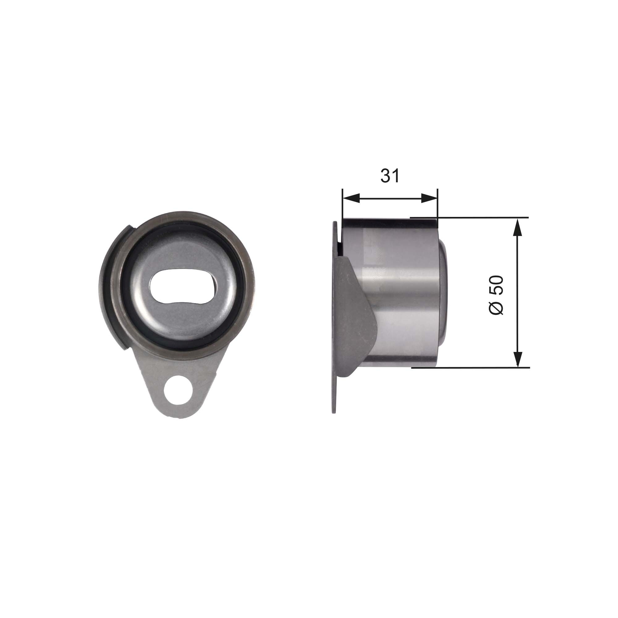 Spanrol distributieriem Gates T41157