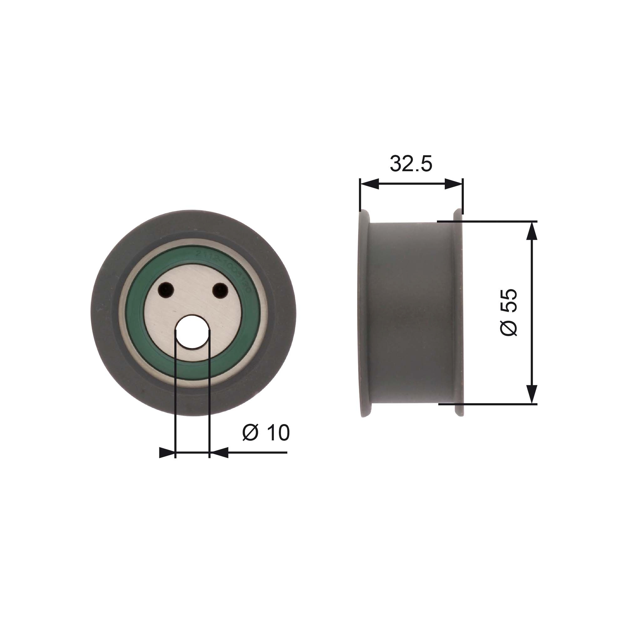 Spanrol distributieriem Gates T42041A