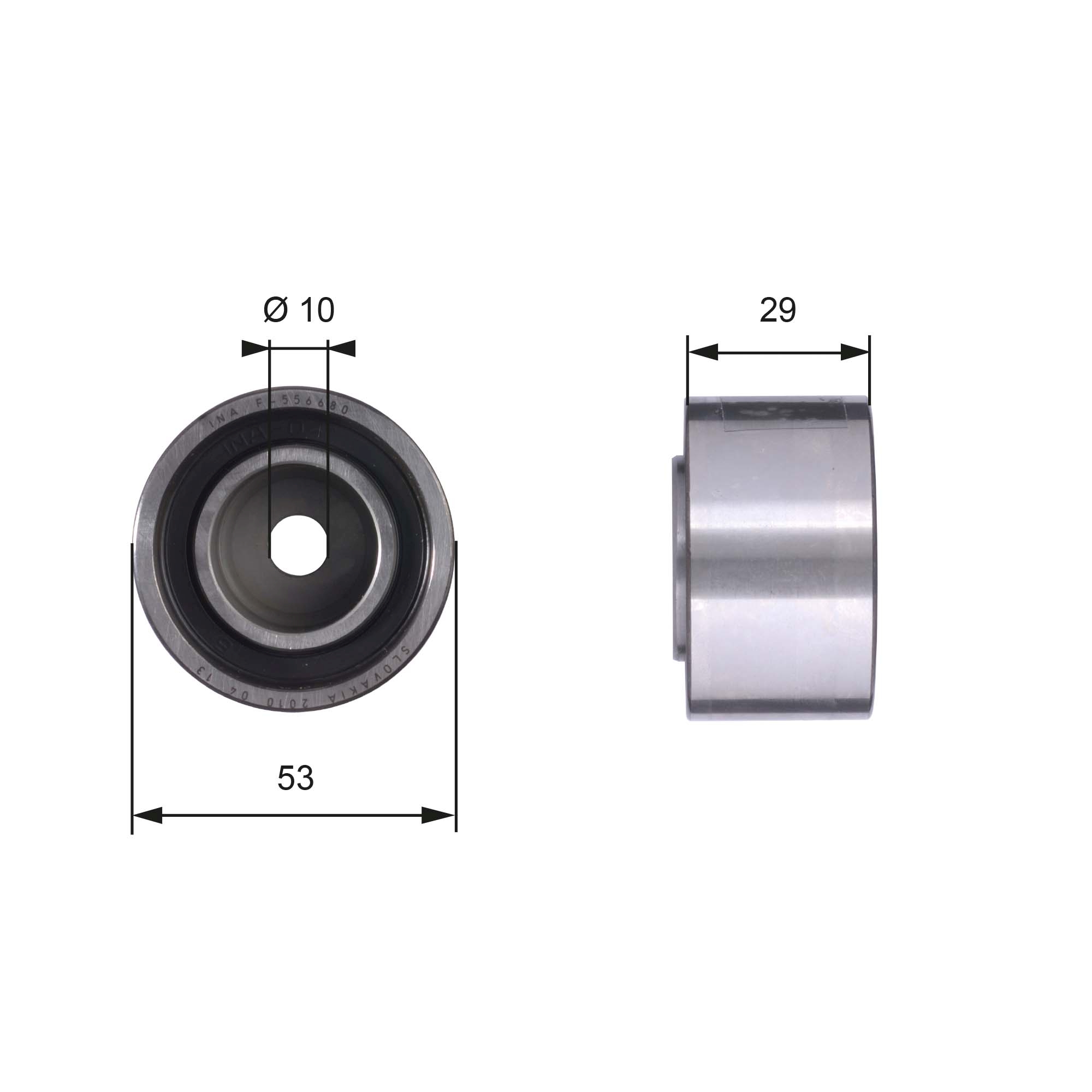 Geleiderol distributieriem Gates T42059