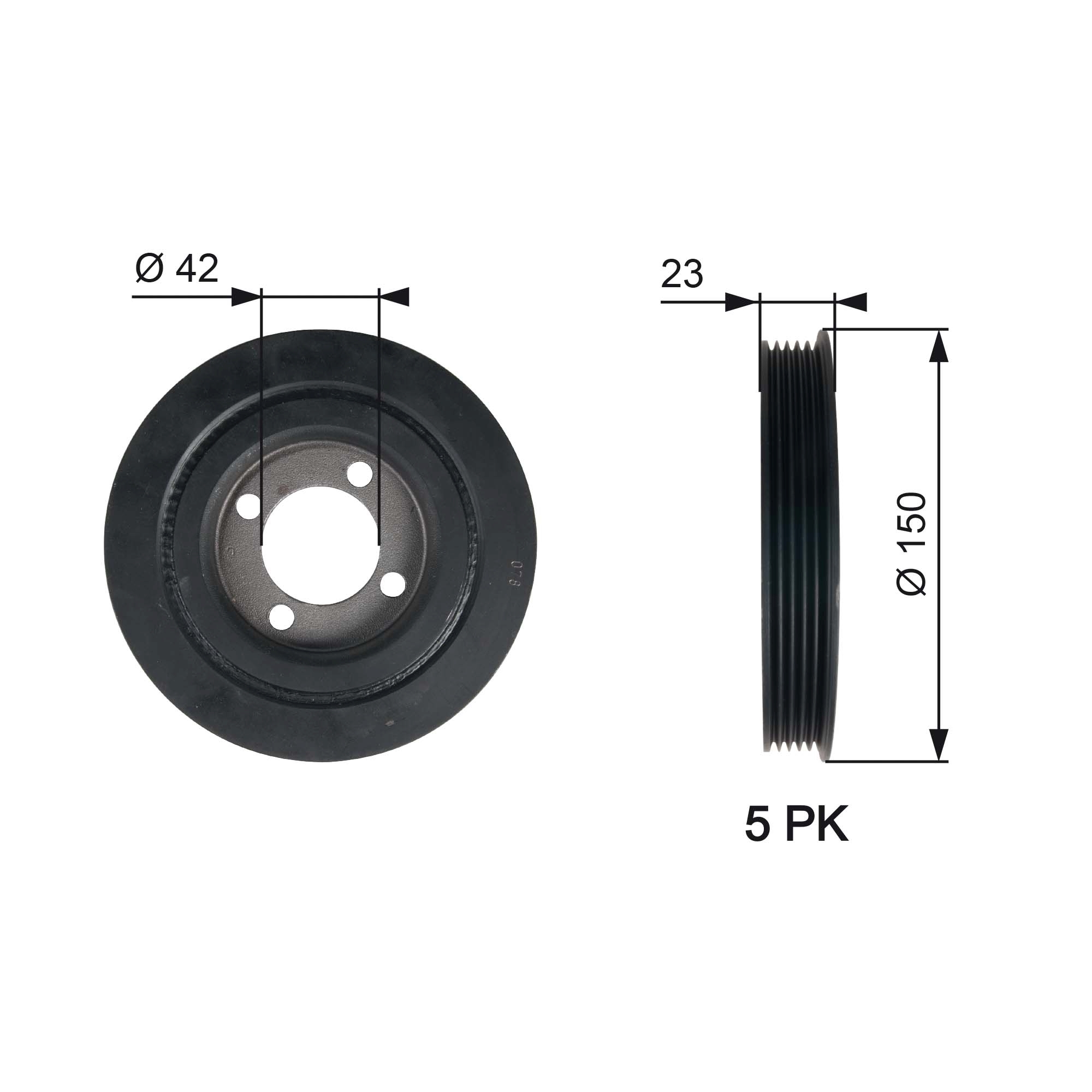 Krukaspoelie Gates TVD1026