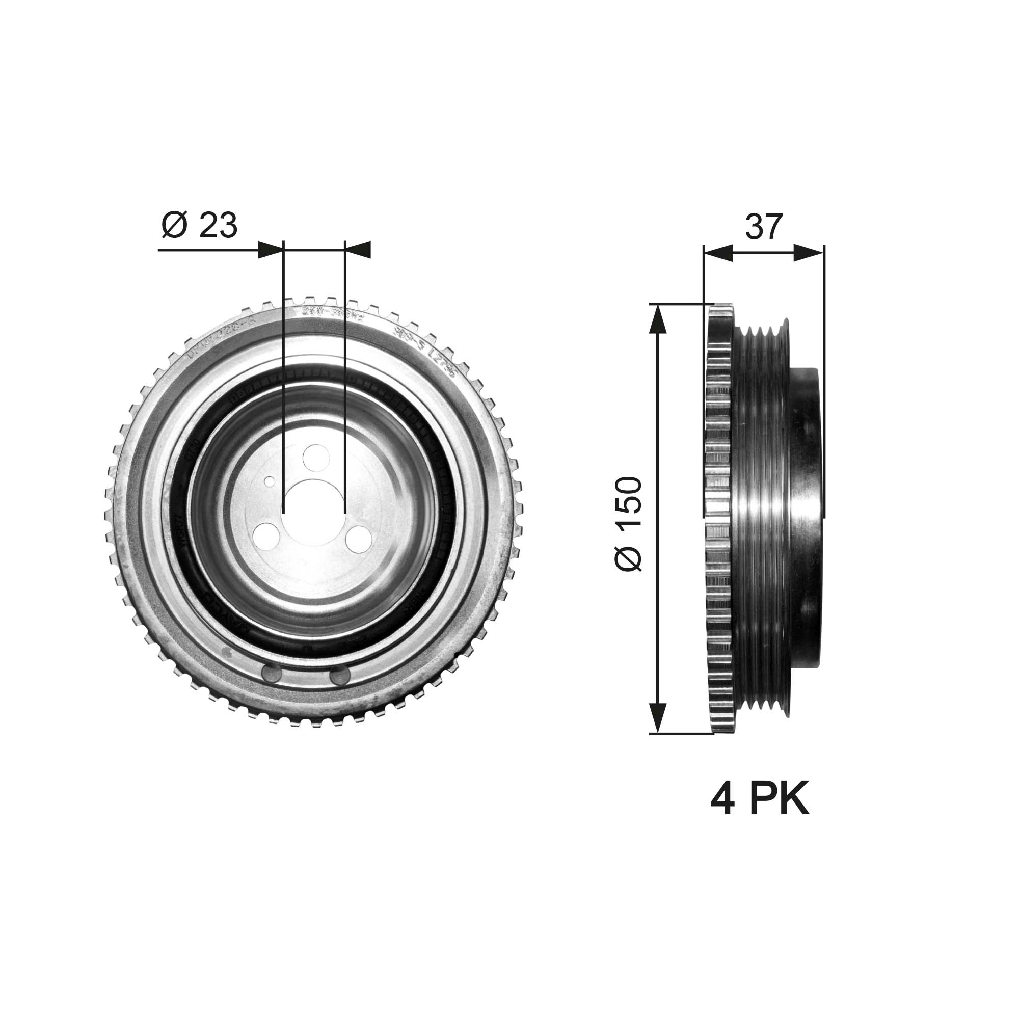 Krukaspoelie Gates TVD1053