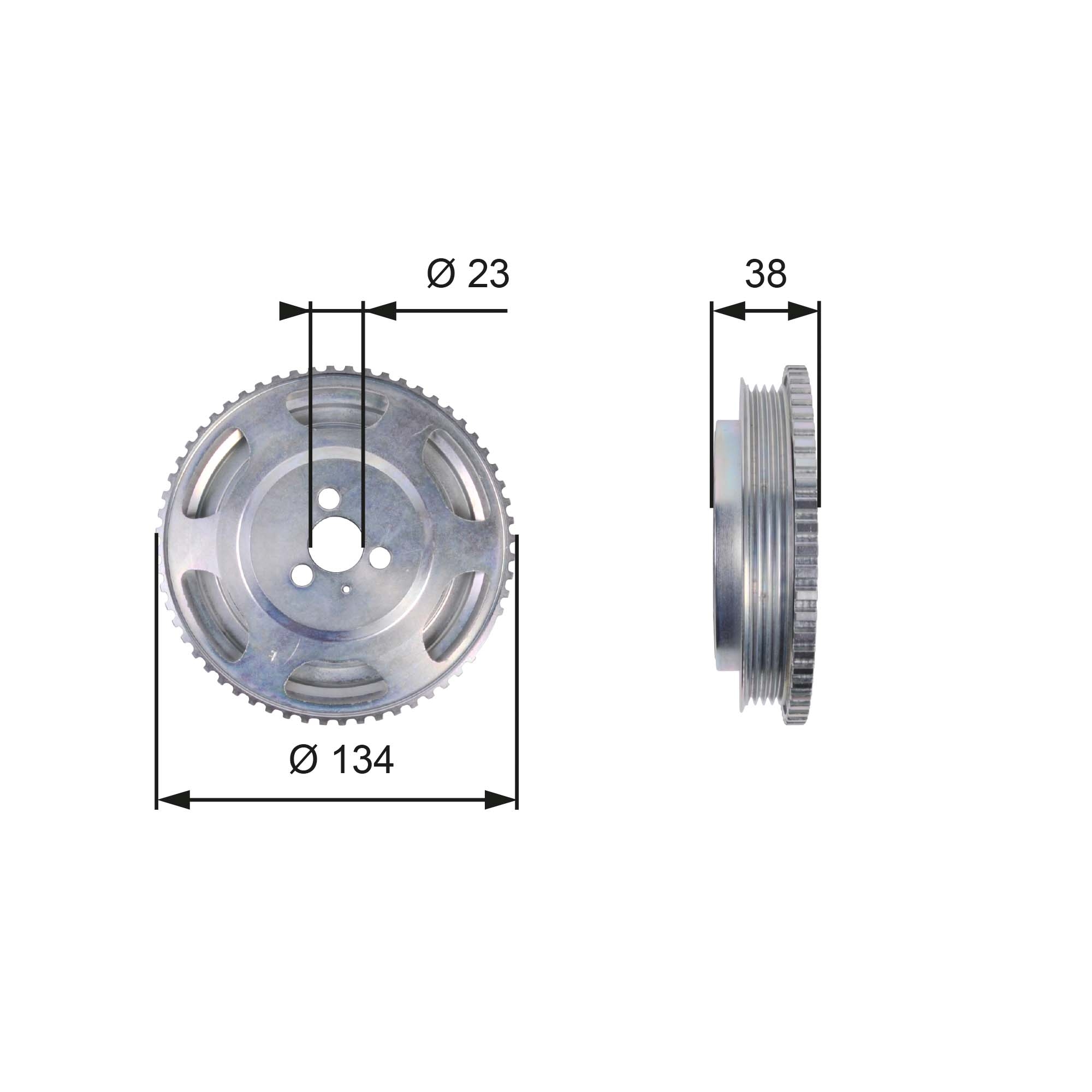 Krukaspoelie Gates TVD1070