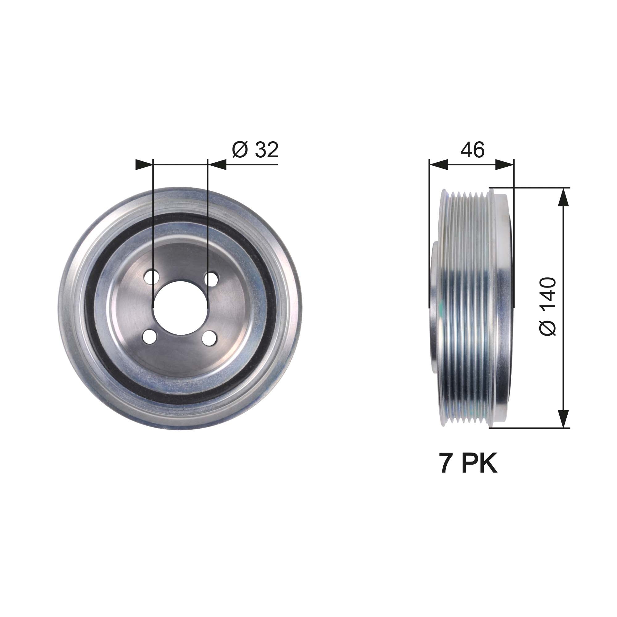 Krukaspoelie Gates TVD1078