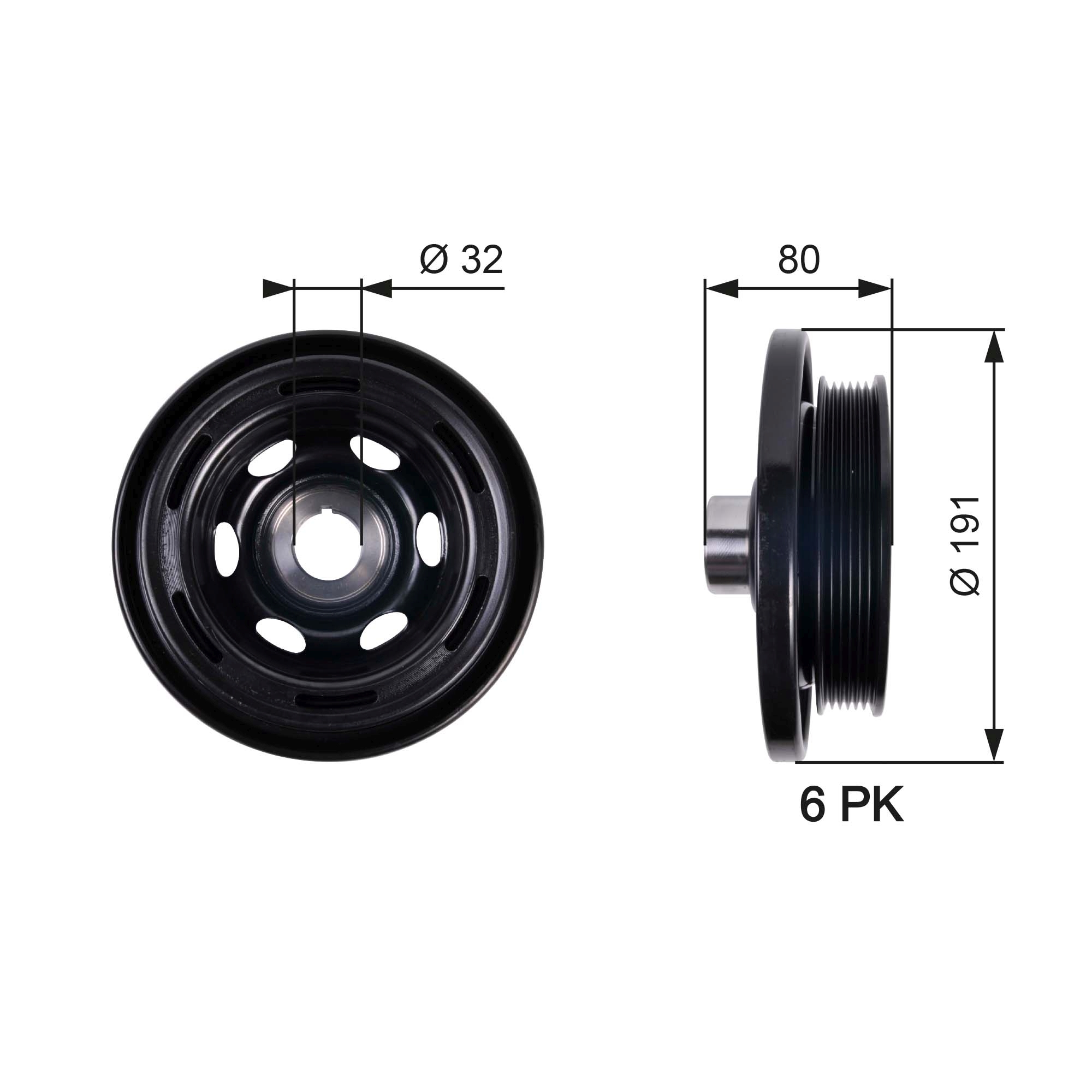 Krukaspoelie Gates TVD1089