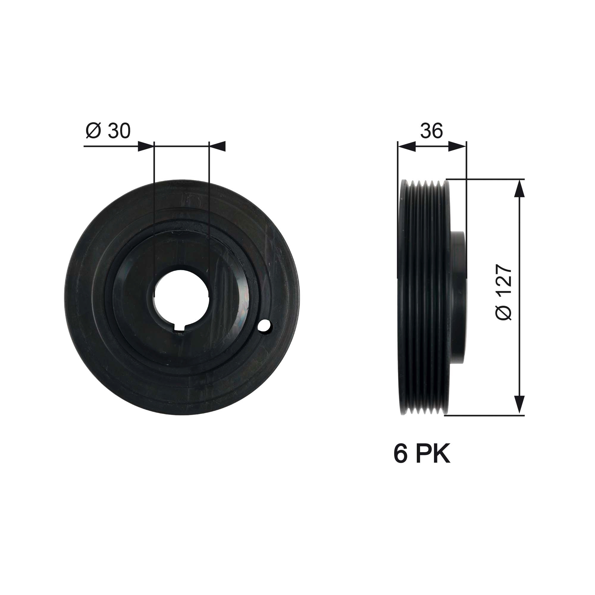 Krukaspoelie Gates TVD1097