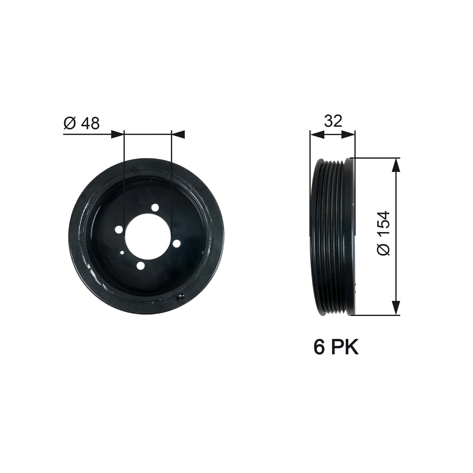 Krukaspoelie Gates TVD1130