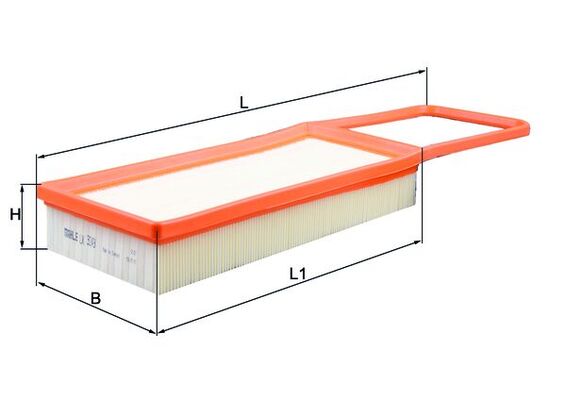 Luchtfilter Knecht LX 3249