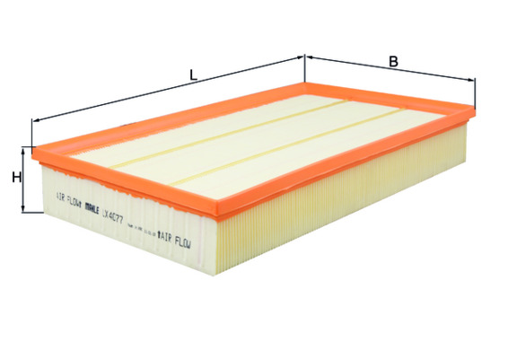 Luchtfilter Knecht LX 4077