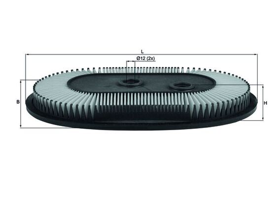 Luchtfilter Knecht LX 846