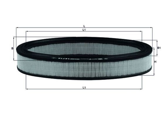 Luchtfilter Knecht LX 716