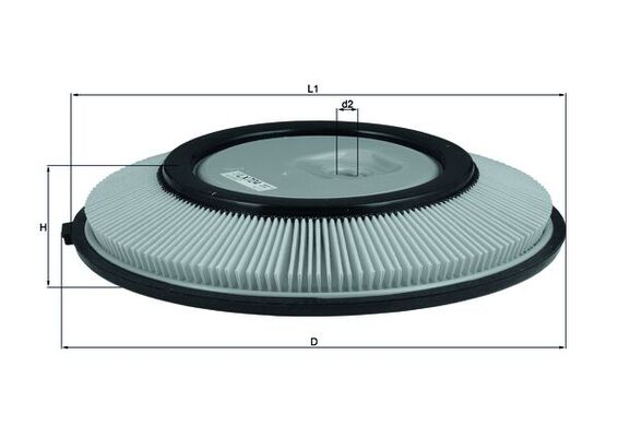 Luchtfilter Knecht LX 724