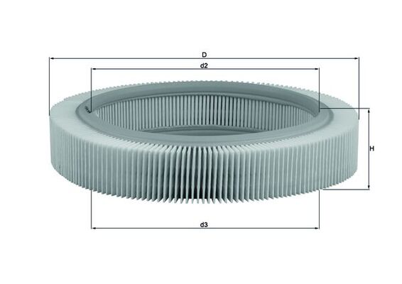 Luchtfilter Knecht LX 209