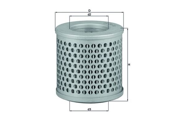 Luchtfilter Knecht LX 253