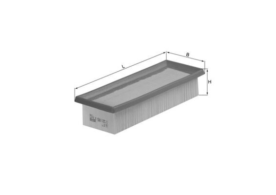 Luchtfilter Knecht LX 581