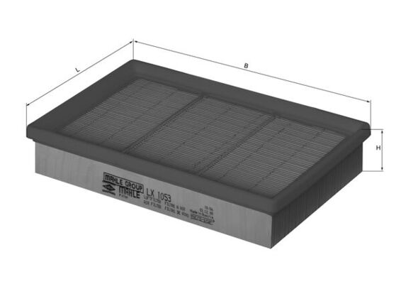 Luchtfilter Knecht LX 1053