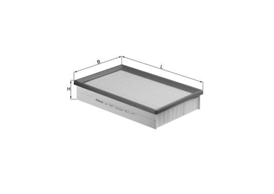 Luchtfilter Knecht LX 1571