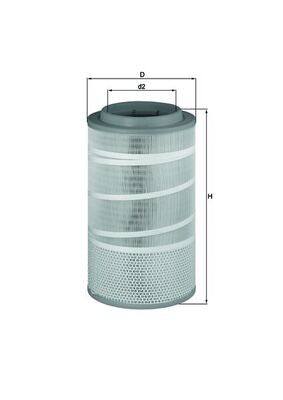 Luchtfilter Knecht LX 1457