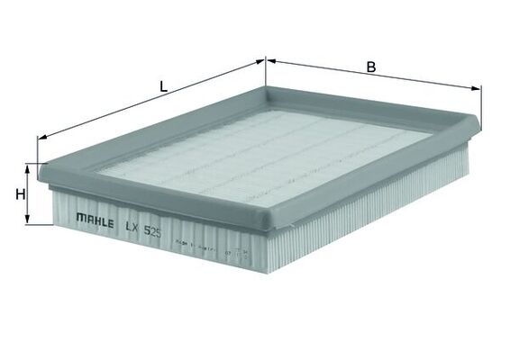 Luchtfilter Knecht LX 525