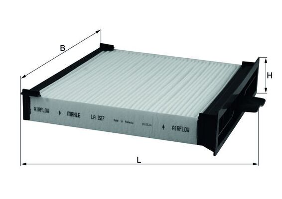 Interieurfilter Knecht LA 227