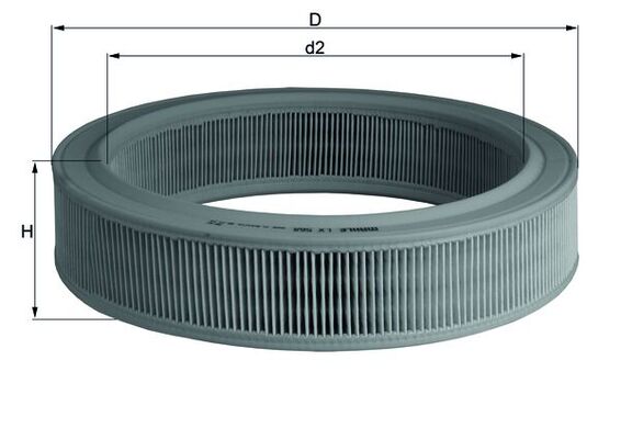 Luchtfilter Knecht LX 568