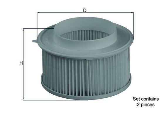 Interieurfilter Knecht LA 15/S