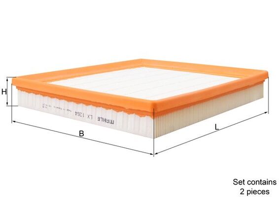 Luchtfilter Knecht LX 1264/S