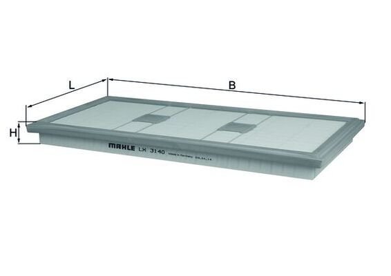 Luchtfilter Knecht LX 3140