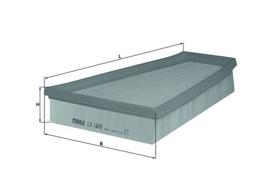 Luchtfilter Knecht LX 1609