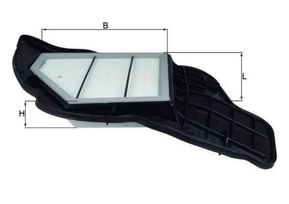 Luchtfilter Knecht LX 1684/5