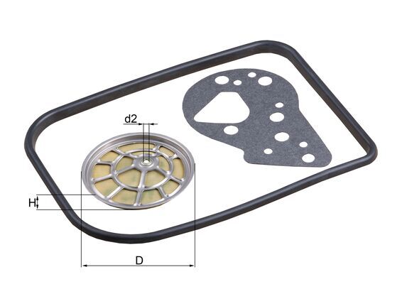 Filter/oliezeef automaatbak Knecht HX 82D