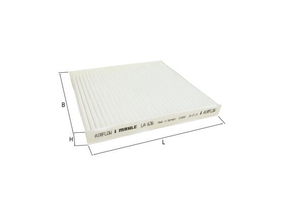 Interieurfilter Knecht LA 636