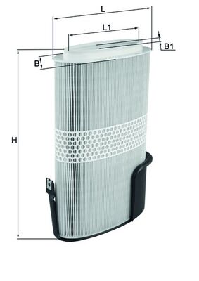 Luchtfilter Knecht LX 1009/6