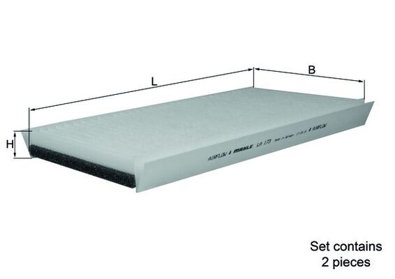 Interieurfilter Knecht LA 173/S