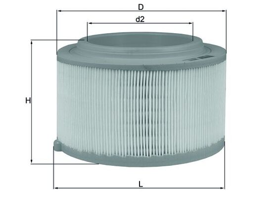 Luchtfilter Knecht LX 3458