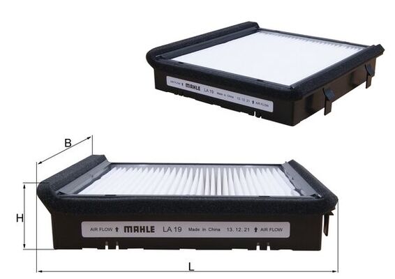 Interieurfilter Knecht LA 19