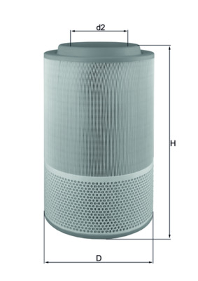 Luchtfilter Knecht LX 1627