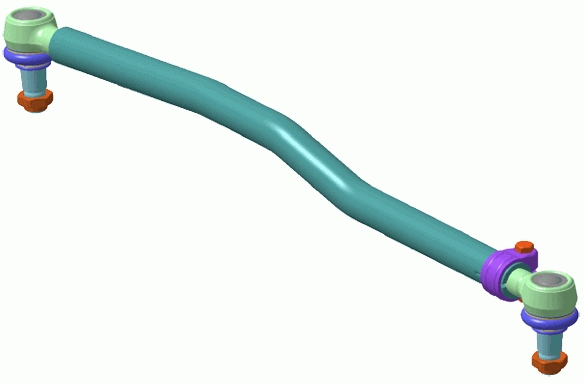 Spoorstangeind / Stuurkogel Lemförder 19904 01