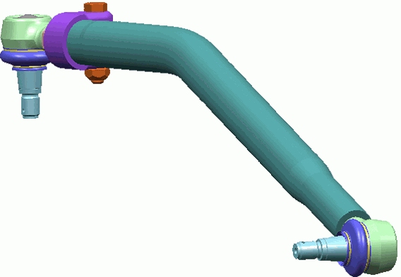 Spoorstangeind / Stuurkogel Lemförder 38410 01