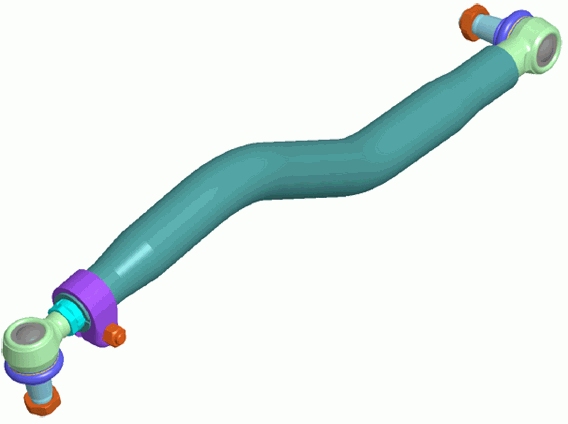 Spoorstangeind / Stuurkogel Lemförder 38675 01