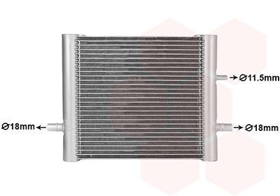 Radiateur Van Wezel 02012711