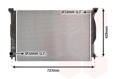 Radiateur Van Wezel 03002245