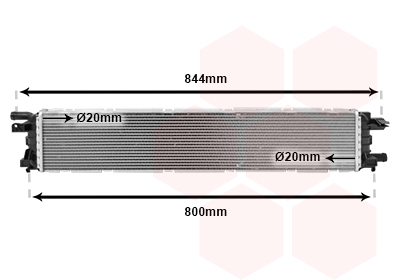 Radiateur Van Wezel 03002361