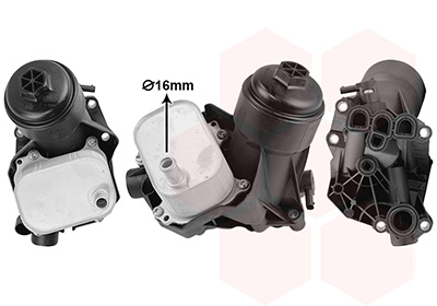 Oliekoeler, motorolie Van Wezel 03013728