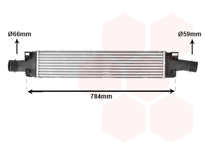 Interkoeler Van Wezel 03014707