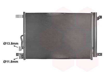 Airco condensor Van Wezel 03015705