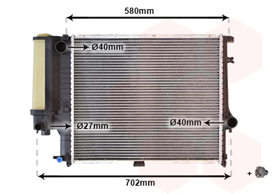 Radiateur Van Wezel 06002121