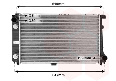 Radiateur Van Wezel 06002126