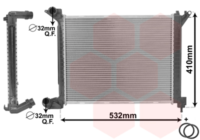 Radiateur Van Wezel 06002263