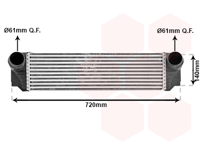 Interkoeler Van Wezel 06004376