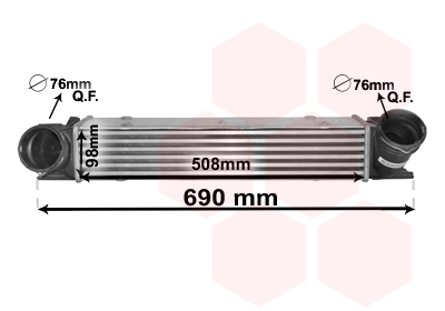 Interkoeler Van Wezel 06004482